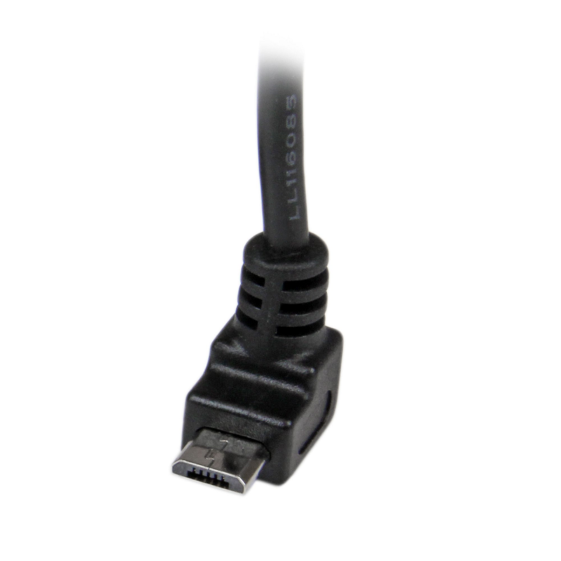 StarTech USBAUB2MU 2m Micro USB Cable - A to Up Angle Micro B